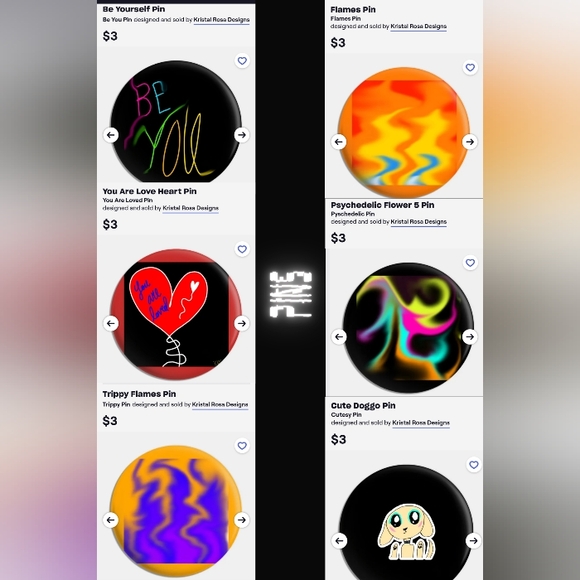 Shop Kristal Rosa Designs @ http://tee.pub/lic/EuzgOFTEQes - Picture 5 of 8